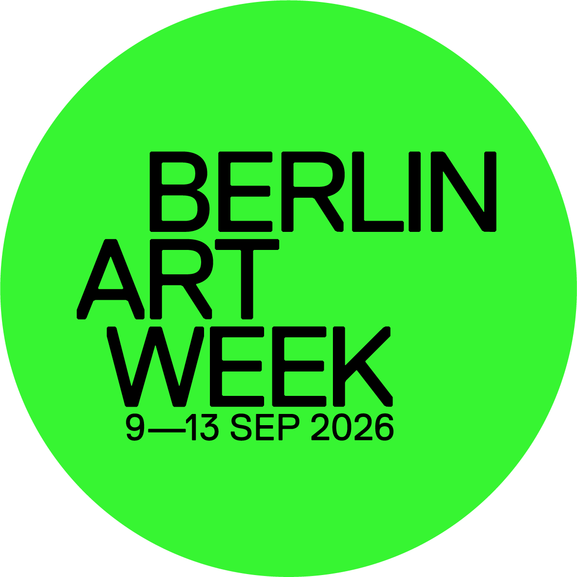 Berlin Art Week 2026